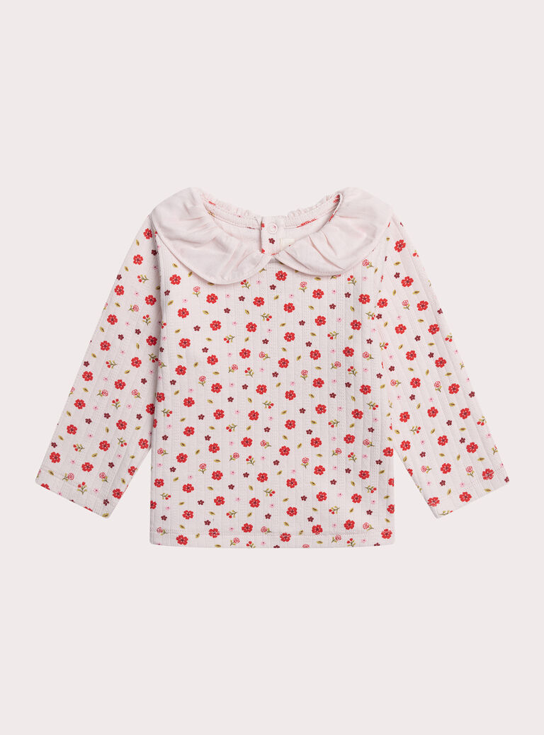 Pink BABY CARDIGAN XIJABRA3 / 25WG09M3BRAD326
