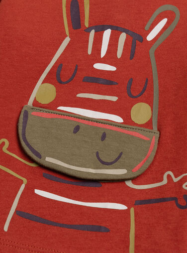 Red TEE SHIRT LS XUJATEE2 / 25WG10M1TMLF522