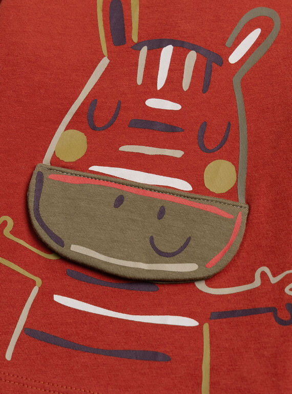 Red TEE SHIRT LS XUJATEE2 / 25WG10M1TMLF522