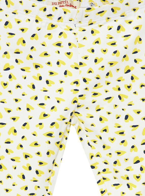 White Leggings JYITROLEG / 20SI09F1CAL000