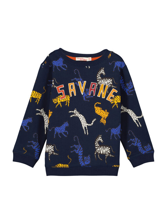 Boys' savannah sweatshirt FOBASWE2 / 19S90262SWE070