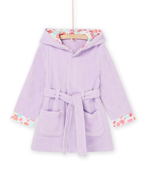 Purple long sleeve dressing gown REFAROBCAT / 23SH11D1RDC320