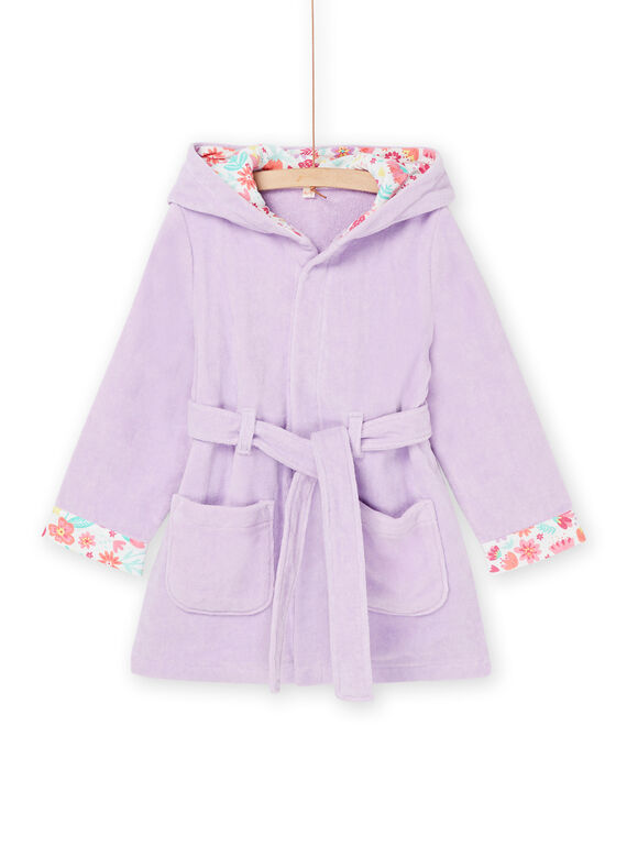 Purple long sleeve dressing gown REFAROBCAT / 23SH11D1RDC320