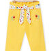 Yellow pants baby girl
