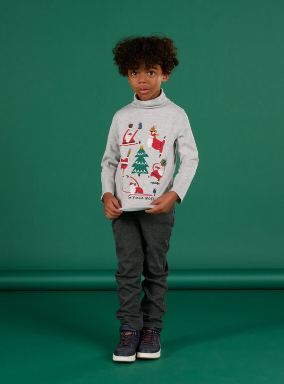 Christmas patterned sweater PONOSOUP / 22W902V1SPLJ922