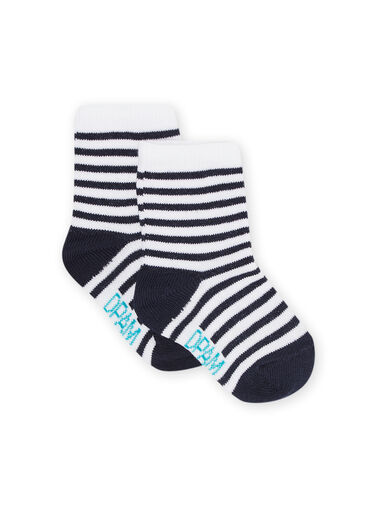 Baby boy white socks NYUJOCHOR2 / 22SI1061SOQ000