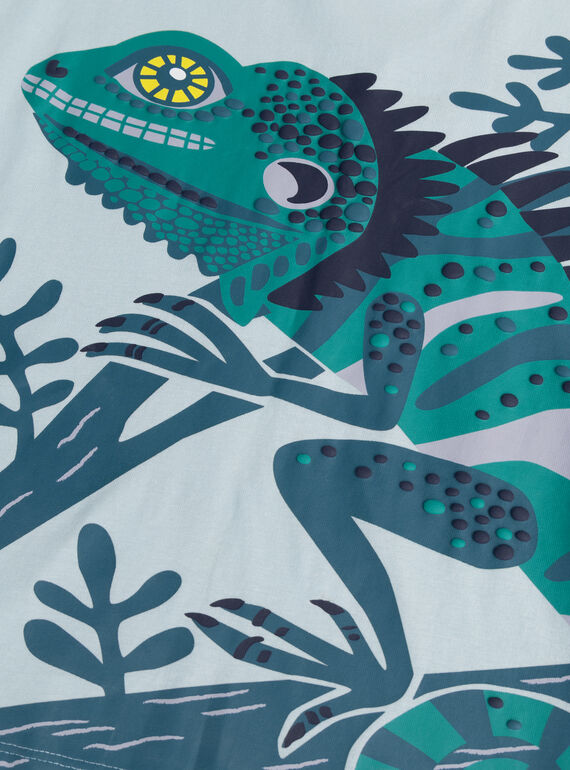 Water blue TEE SHIRT SS WOBOTI1 / 25S902R3TMC213