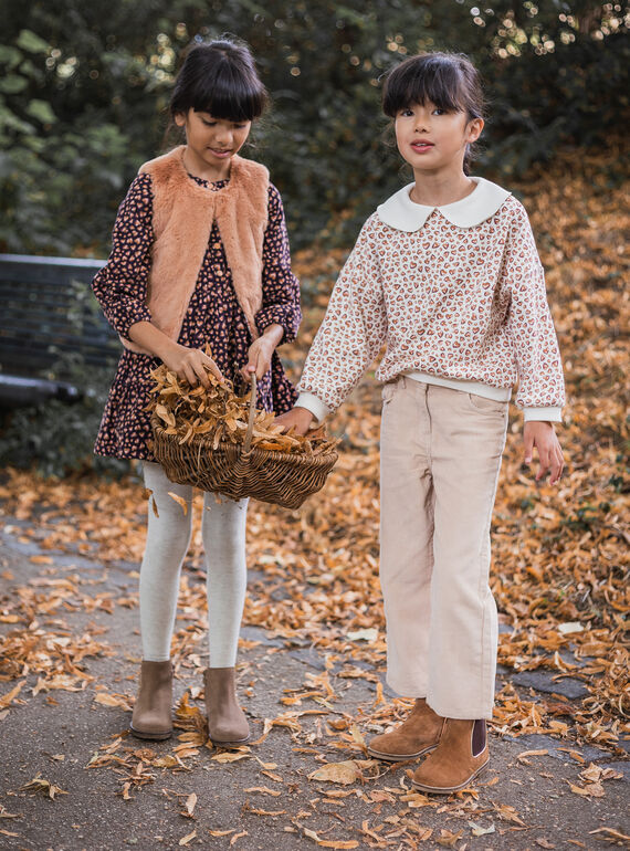 Light beige PANTS VABAPANT1 / 24W901Q1PAN808