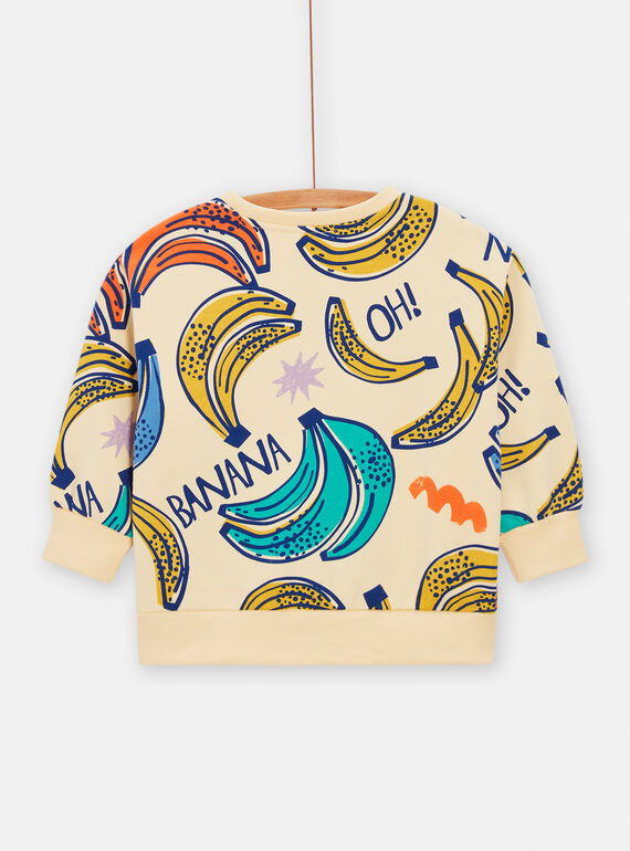 Light yellow SWEAT SHIRT TOMIXSWE2 / 24S902Q2SWEB103