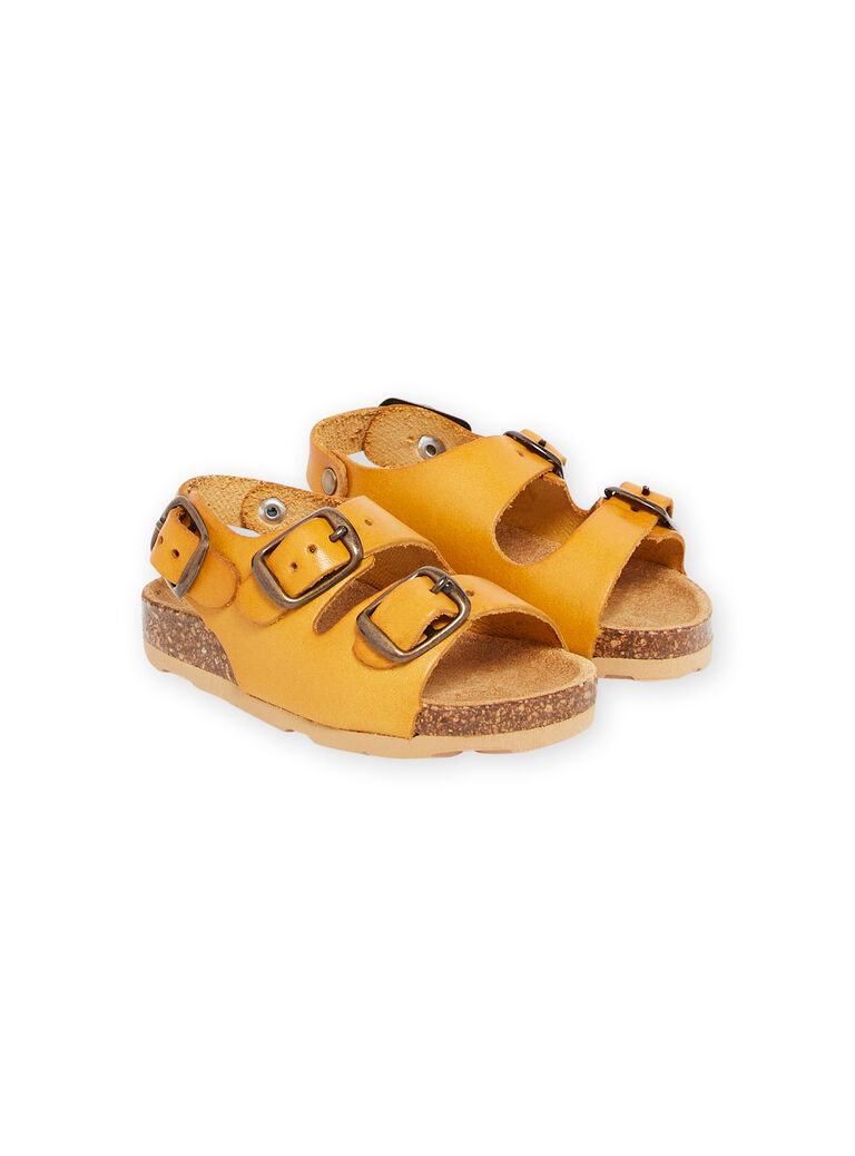 Yellow sandals baby boy NUNUJEAN / 22KK3841D0E010