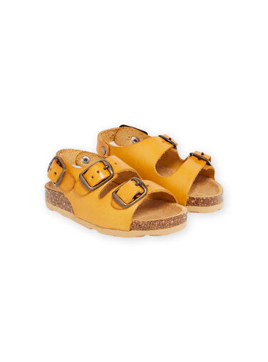 Yellow sandals baby boy NUNUJEAN / 22KK3841D0E010