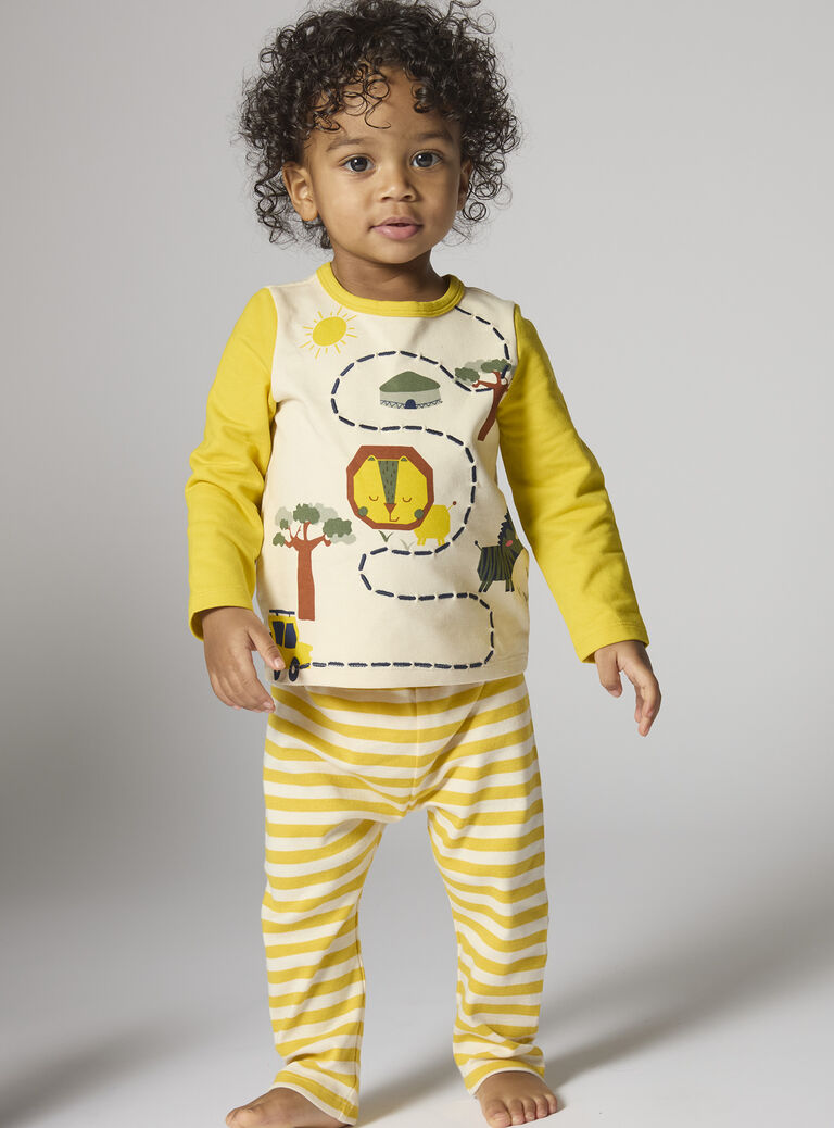 Light beige PYJAMA WEGAPYJSAV / 25SH14B1PYJ811