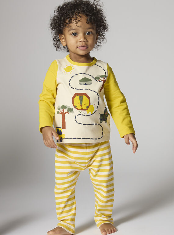 Light beige PYJAMA WEGAPYJSAV / 25SH14B1PYJ811