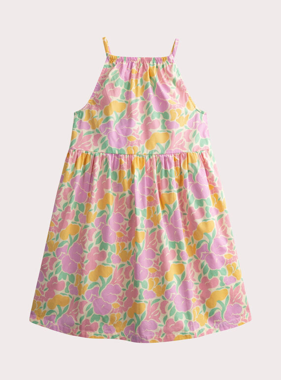 Light yellow DRESS WAJOROB2 / 25S901L1ROBB103