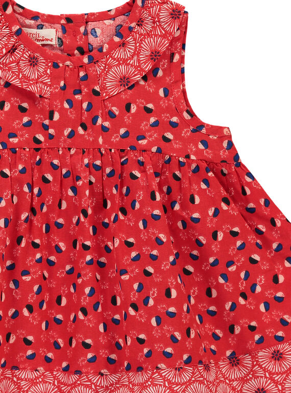 Baby girls' dress FITOROB1 / 19SG09L1ROB330