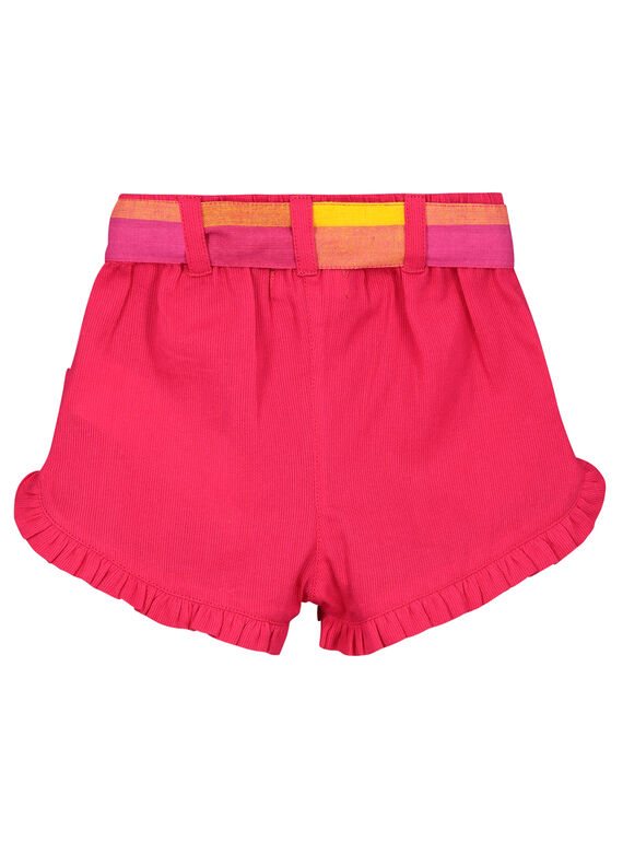 Baby girls' fancy shorts FIYESHO2 / 19SG09M2SHO304