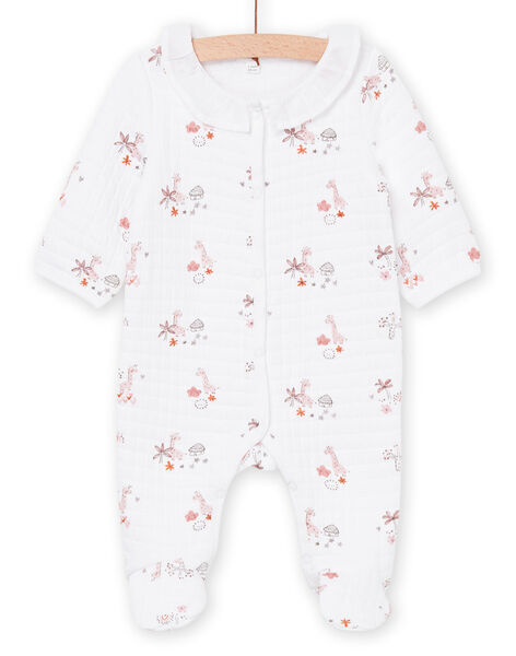 Giraffe print sleep suit ROU1GRE1 / 23SF0362GRE000