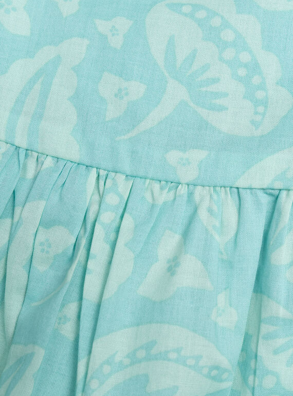 Lagoon blue DRESS WATIROB2 / 25S901U3ROB210