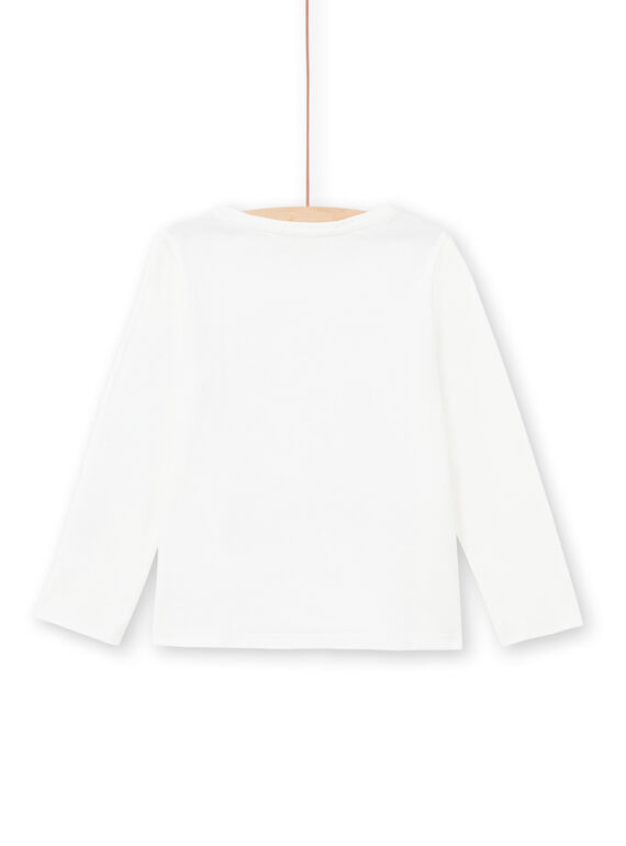 Girl's long sleeve reversible cherry t-shirt MACOMTEE1 / 21W901L1TML001