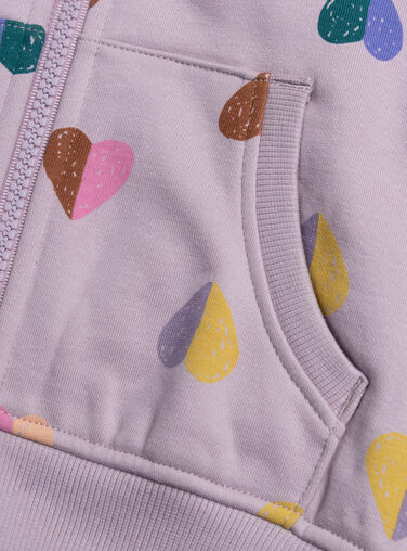 Purple JOGGING TOP Purple JOGGING TOP XAJOHAUJOG1 / 25W901E3JGHH707