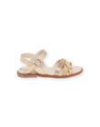 Gold leather sandals RASANDFLOW / 23KK3563D0E954