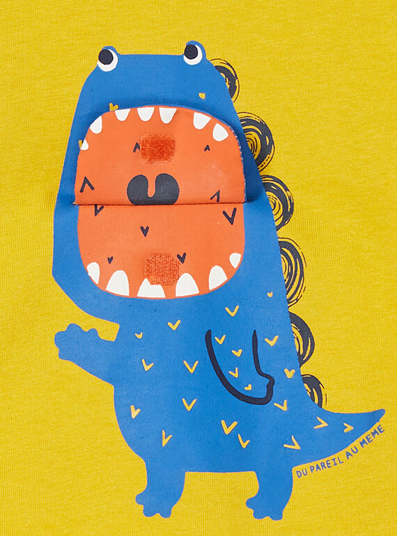 Yellow T-SHIRT KURETEE2 / 20WG10G3TMLB107