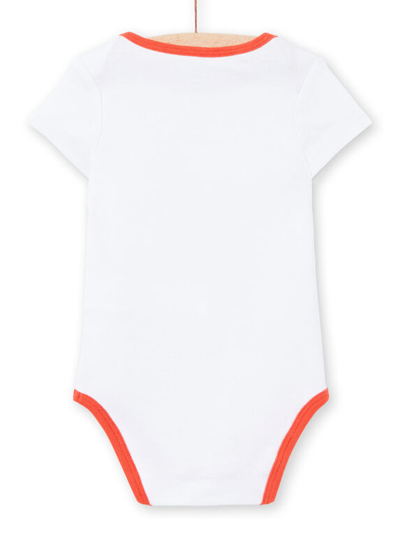 White BODY SUIT LEGABODMAR / 21SH14G5BDL000