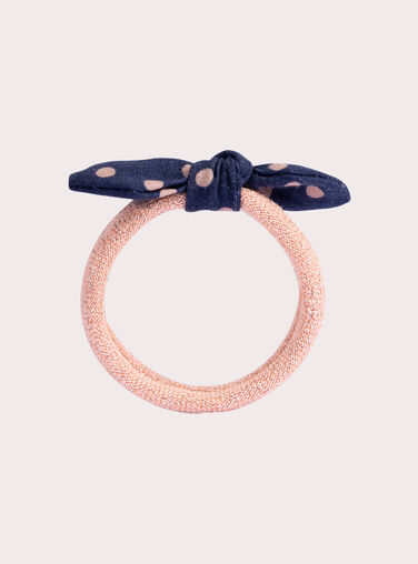  Set of 4 navy elastics for girls  VYAJOELA3 / 24WI01L7ELA070