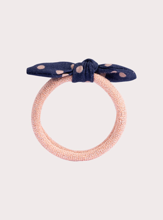  Set of 4 navy elastics for girls  VYAJOELA3 / 24WI01L7ELA070