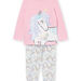 Pyjamas with unicorn print and motifs