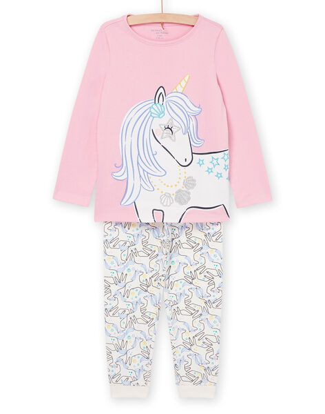 Pyjamas with unicorn print and motifs REFAPYJSEA / 23SH11D6PYJ309