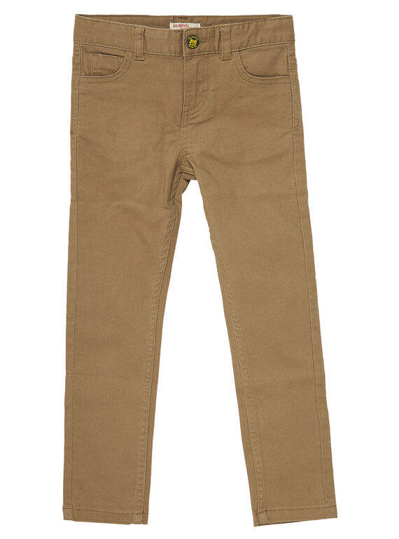 Brown pants JOTROPAN / 20S902F1PANI815
