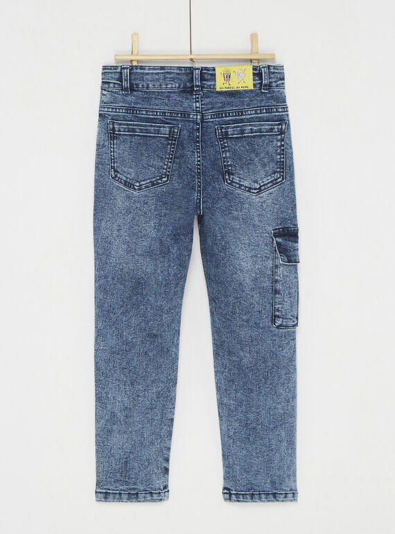 Blue cargo jeans SOLINJEAN / 23W902H1JEAP274