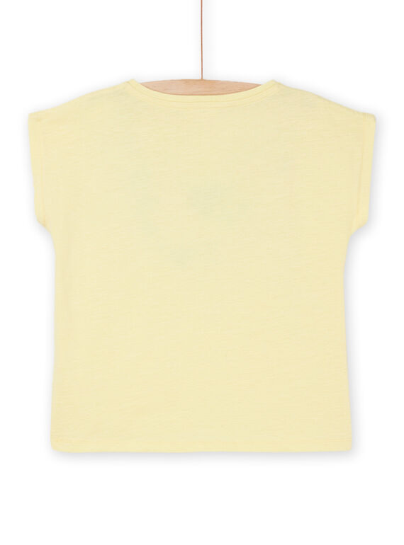 Blue flowing shorts with floral print RAPOPTI1 / 23S901X3TMCB105