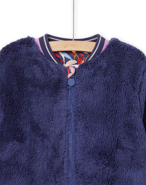 Reversible indigo teddy RAPURCAR / 23S901L1CAR703