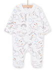 Rainbow and animal print sleep suit ROU1GRE3 / 23SF0462GRE000