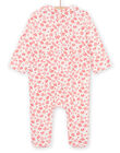 Sleep suit with flower print REFIGREAOP / 23SH13D3GRE001
