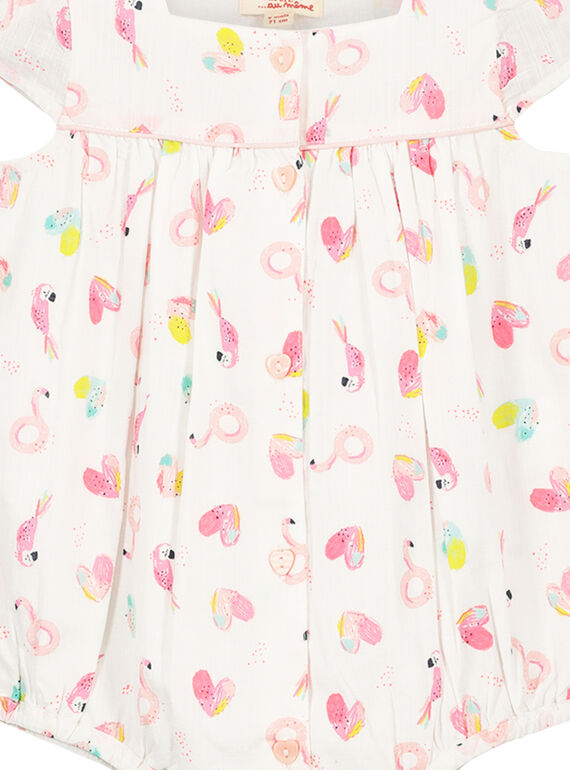 Baby girls' romper FICUBAR / 19SG09N1BAR000