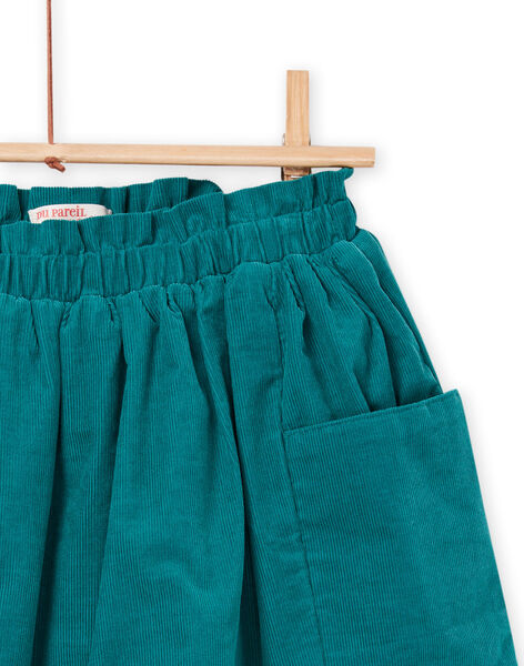 Reversible velvet milleraies skirt PAPRIJUP1 / 22W901P1JUPC217