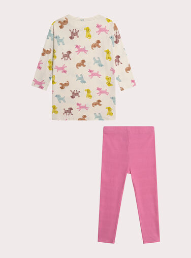 Dark off white NIGHT DRESS XEFACHUDOG / 25WH1131CHN003