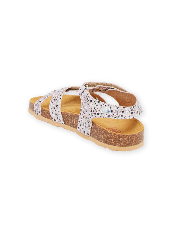 Purple sandals child girl NANUEMILIE / 22KK354ED0E320