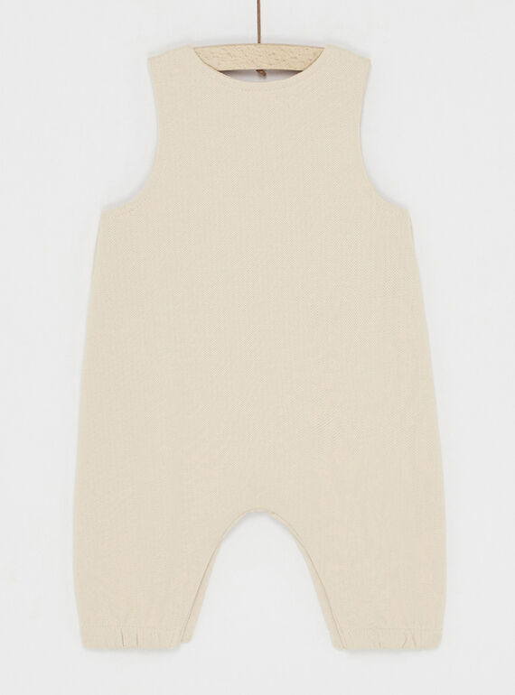 Sand dungarees with bear animation SOU1SAL / 23WF0512SAL808