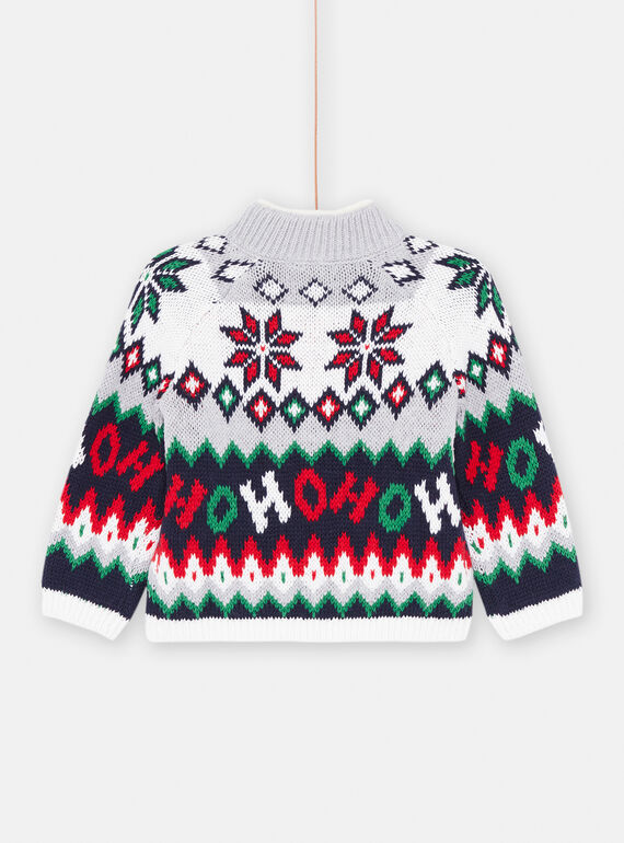 Grey KIDS CARDIGAN SUWAYGIL / 23WG10S1GILJ922