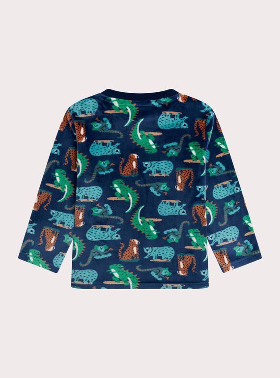 Dark green PYJAMA XEGOPYJSOFT / 25WH12B9PYJ622