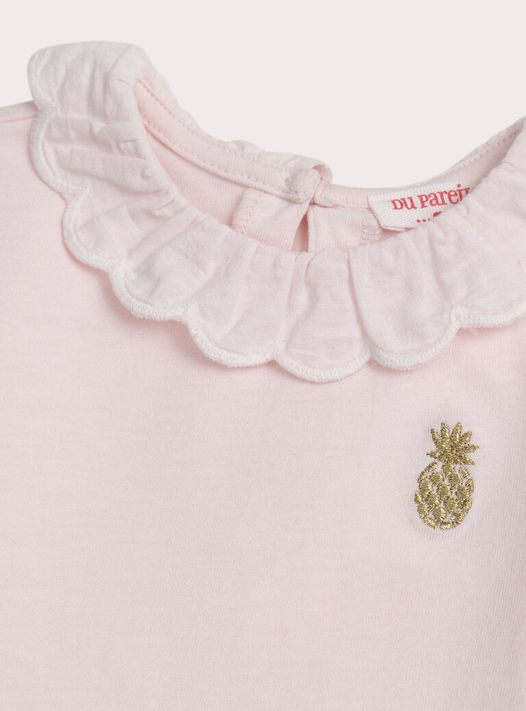 Pale rose BABY CARDIGAN WILIBRA / 25SG09T1BRA301