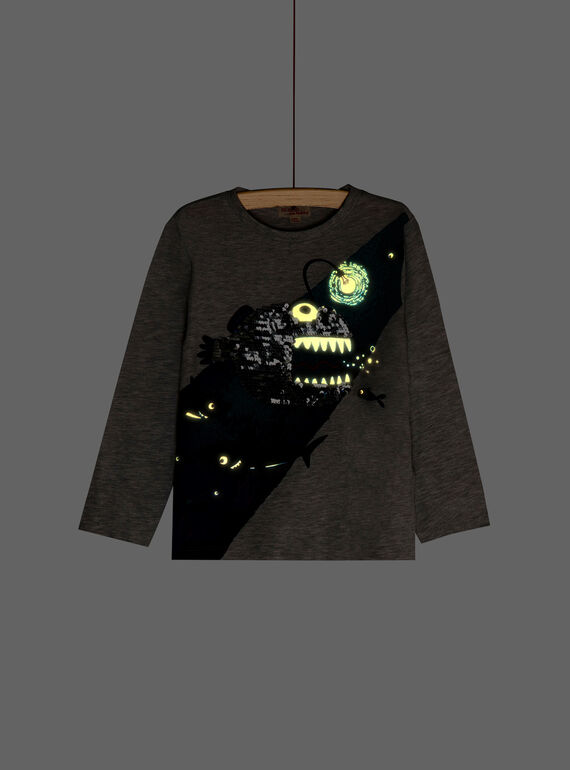 Heather grey T-SHIRT KOECOTEE4 / 20W902H3TML943