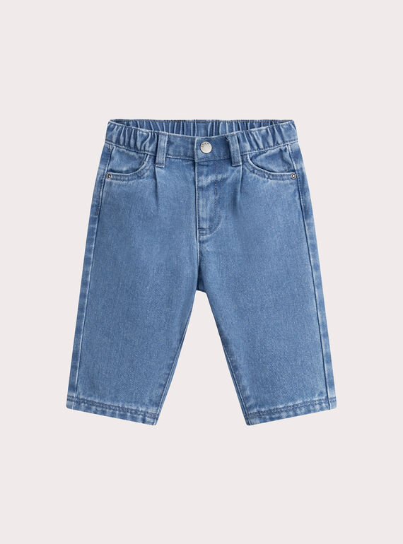 Baby boys' blue jeans WULANJEAN / 25SG1042JEAP274