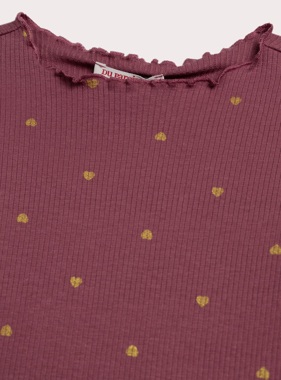 Brown TEE SHIRT LS XAJOTEE5 / 25W901F7TMLI804