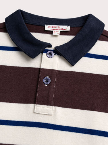 Burgundy POLO SHIRT XOJOPOL1 / 25W902D2POL501