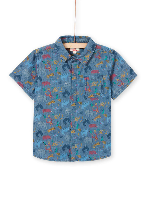 Navy SHIRT LOVICHEM / 21S902U1CHM721